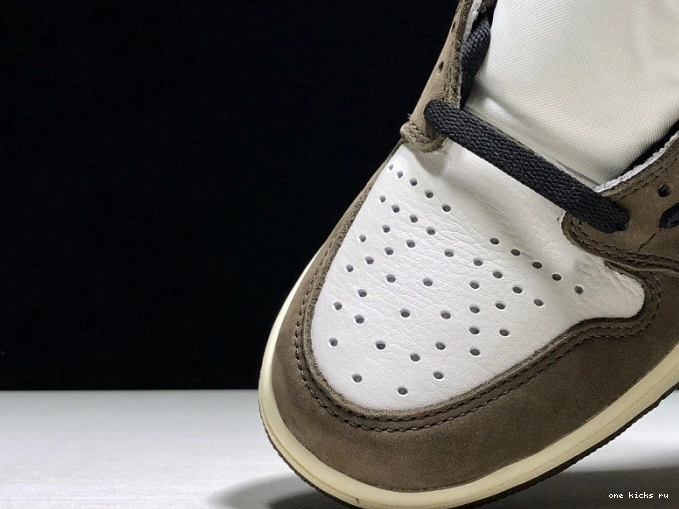Rep Onekick CD4487 'Mocha' Jordan Scott Retro OG High x 1 100 - Air Travis 0816